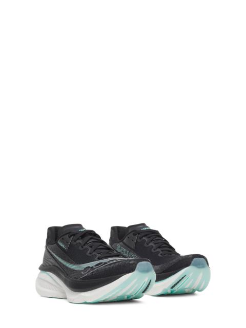 Saucony Saucony Endorphin Azura Running Shoe in Black/Aqua at Nordstrom