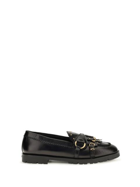 PINKO Pinko Nora Leather Loafers Black Women