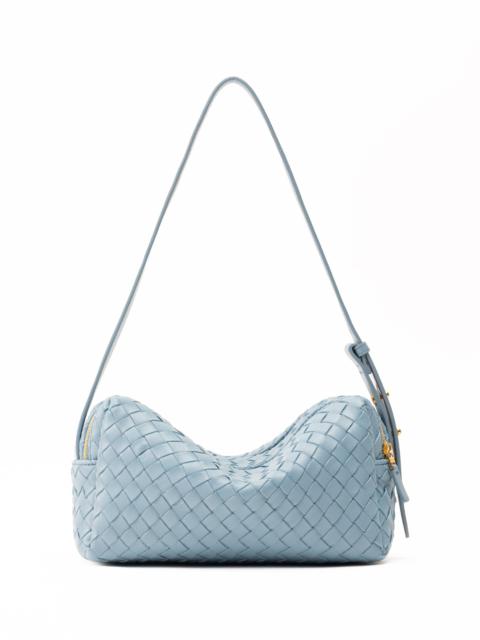 Elleme Trousse Woven Leather Artic Blue