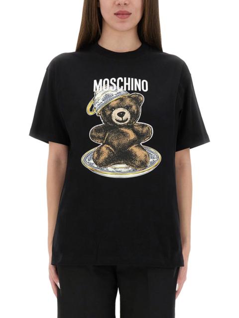 Moschino Moschino Women T-Shirt With "Teddy" Print