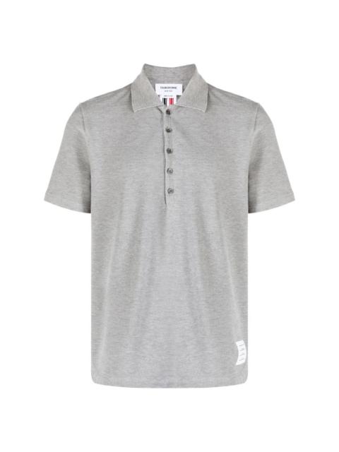 Thom Browne Relaxed Fit Short Sleeve Polo