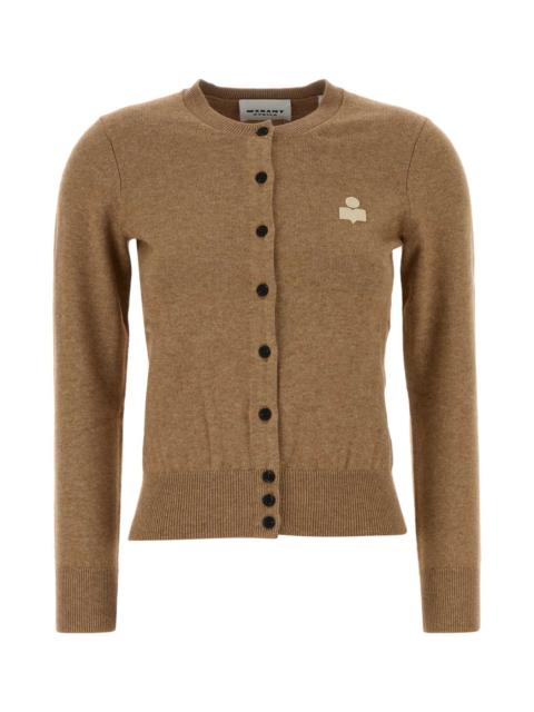 Isabel Marant Étoile Isabel Marant Etoile Women Camel Cotton Blend Mona Cardigan