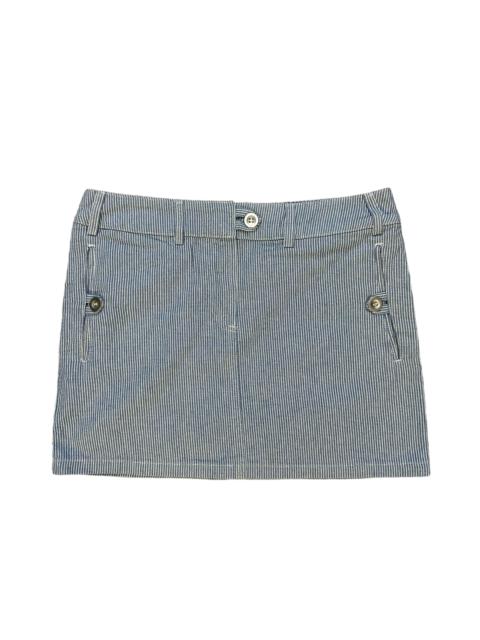 A.P.C. A.P.C. Rue Madame Paris Hickory Striped Mini Skirt #A33-0748
