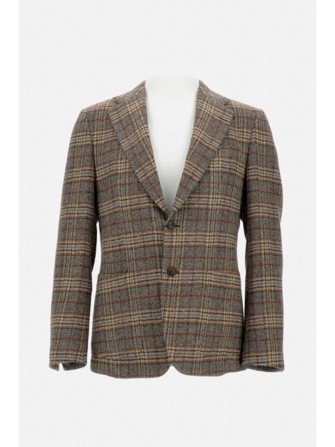 Other Designers Fay Men Overcheck Wool Jacket