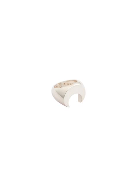 Marine Serre Regenerated Brass Moon Ring