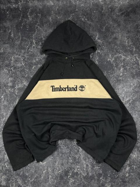 Timberland Vintage 90s Rare Timberland Big Central Logo Washed Hoodie