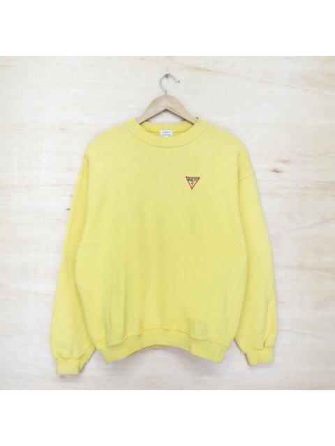 Other Designers Vintage 90s GUESS By Georges Marciano Mini Logo Embroidered Sweater Sweatshirt Knitwear