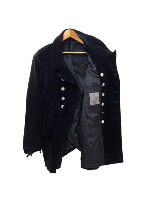 Yohji Yamamoto Vintage Yohji Yamamoto pour homme distressed curdoroy coat