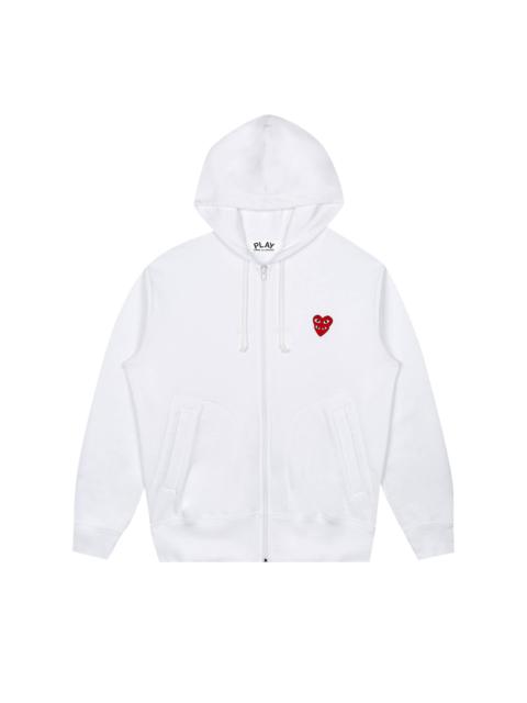 Comme des Garçons PLAY Comme des Garçons PLAY Zip Hoodie 'White'