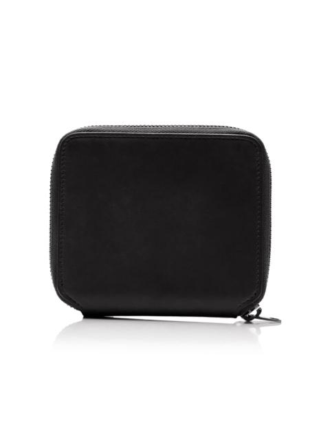 The Row Small Zip Wallet brown