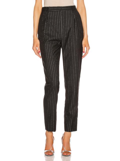 SAINT LAURENT Striped Tailored Pant