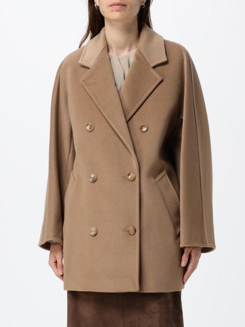 Max Mara Max Mara Women Max Mara Double-Breasted Wool Caban Coat With Relaxed Fit And Lapel Collar