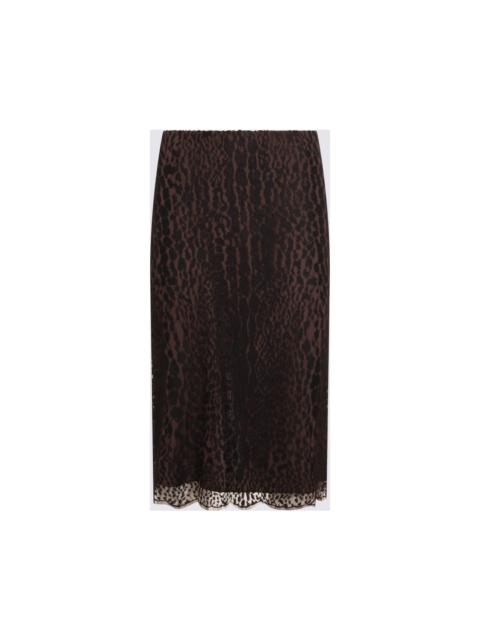 Black And Brown Skirt
