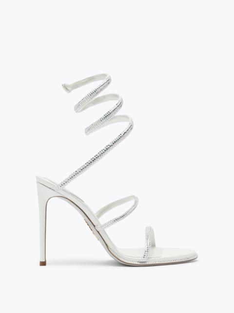 RENE CAOVILLA Cleo 105 Crystal Gray Sandal