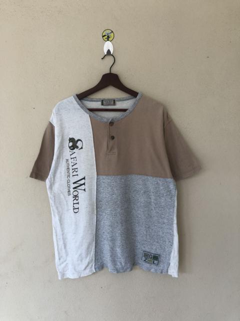 Other Designers Vintage - Vintage Macelli Safari World Tshirt