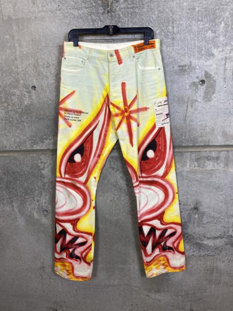 Heron Preston $645 HERON PRESTON X KENNY SCHARF JEANS