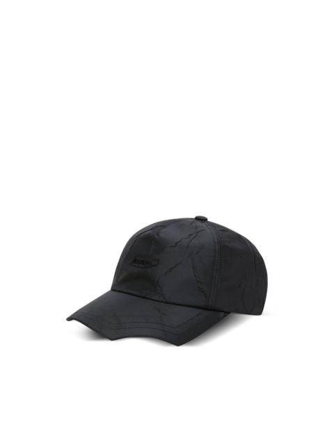 logo-print cap