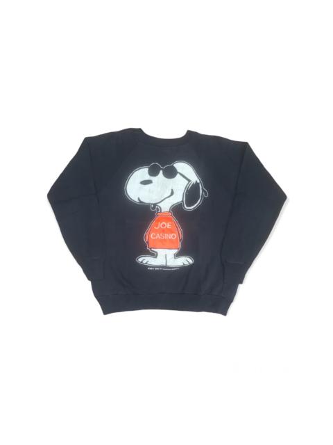 Other Designers vintage joe casino peanuts snoopy sweatshirts