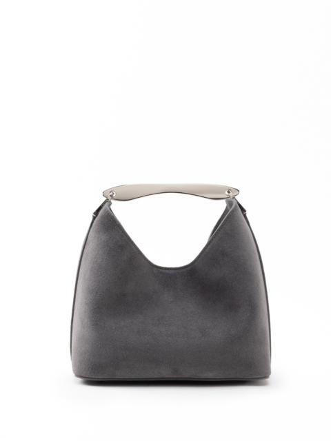 Elleme Small Boomerang Suede Grey - Silver