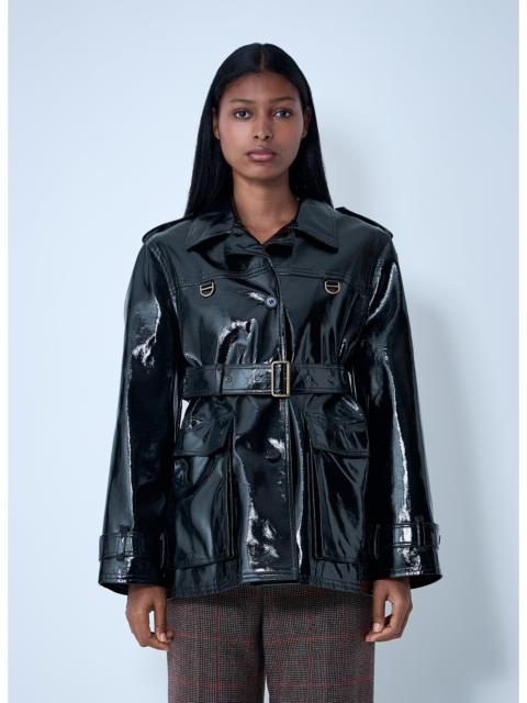 Chloé Chloé Women High-Shine Belted Jacket