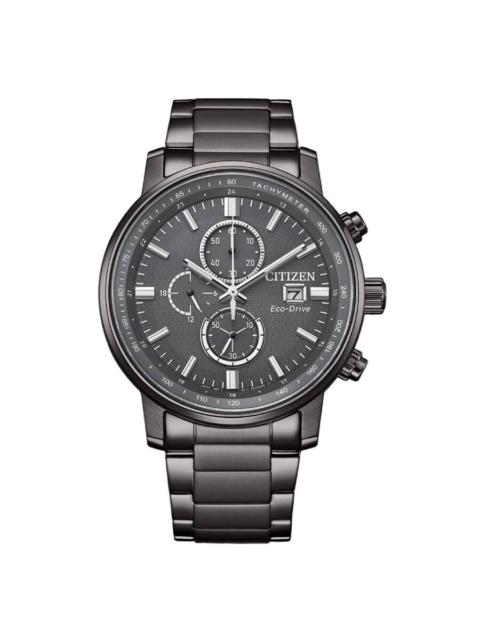 Other Designers Citizen Eco-Drive Chronograph Grey Dial Men's Watch CA0847-88H