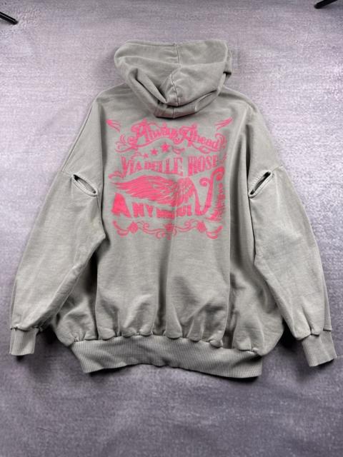 Other Designers Vintage - Y2K Balenciaga YZY Style VDR Viadellerose Oversized Hoodie