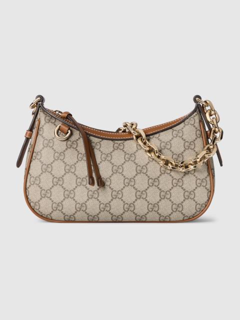 GUCCI GG Emblem small shoulder bag