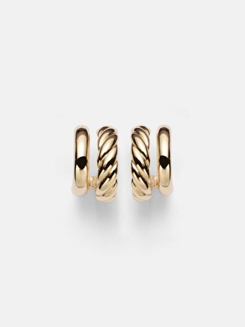 DAVID YURMAN DY Mercer® 18kt gold hoop earrings