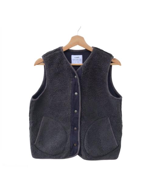 Other Designers Japanese Brand - COEN CO.LTD TOKYO JAPAN FLEECE VEST