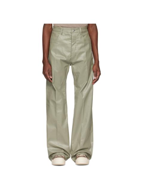 Rick Owens Green Hollywood Geth Jeans