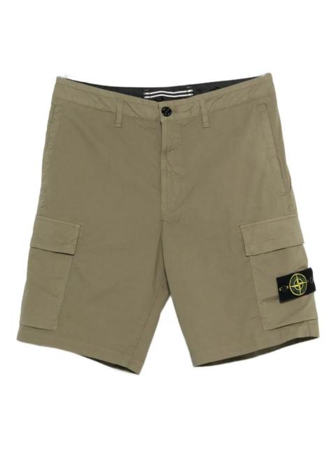 Stone Island Stretch Cotton Tela `Paracadute` Shorts