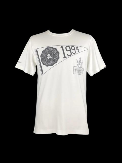 NEIGHBORHOOD Neighborhood 1994 Big Logo Spell Out White T-Shirt, Made in Japan, Size M