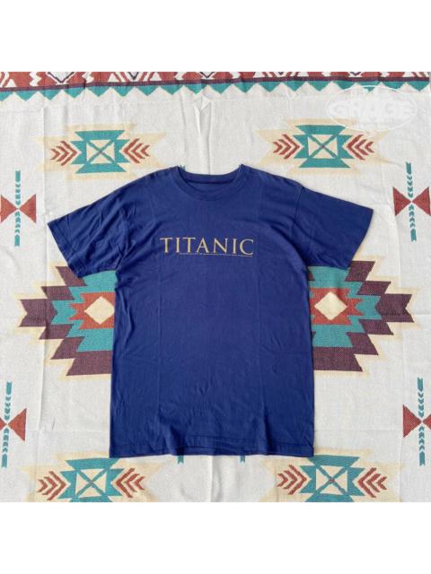 Other Designers Archival Clothing - Vintage Y2K TITANIC logo Promo Tshirt ©1998