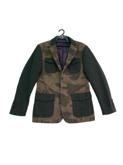 Other Designers Vtg 90s JPE japan mix camo jacket