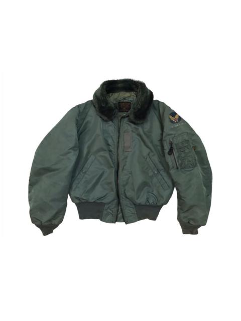 ALPHA INDUSTRIES Vtg B-15D Alpha Industries USAF Flying Bomber Jacket