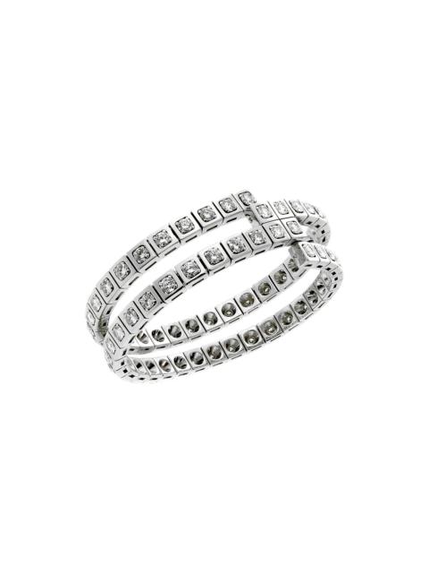 Cartier Cartier 18K 9.90 ct. tw. Diamond Wrap Bracelet (Authentic Pre-Loved)