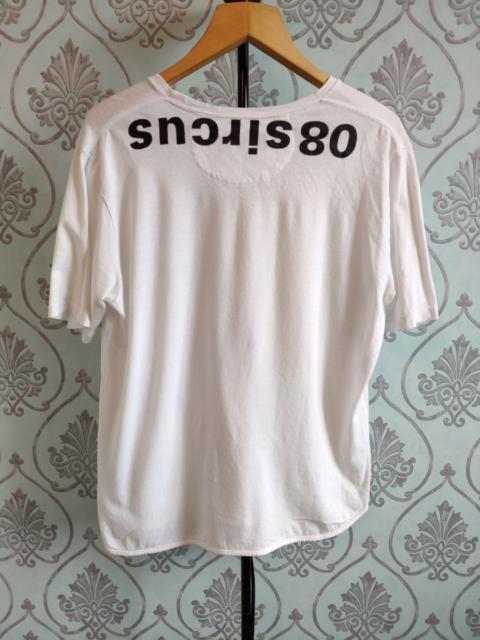 Other Designers 08sircus - GRAIL ! White logo print tee/Like Comme des Garcons or Dior