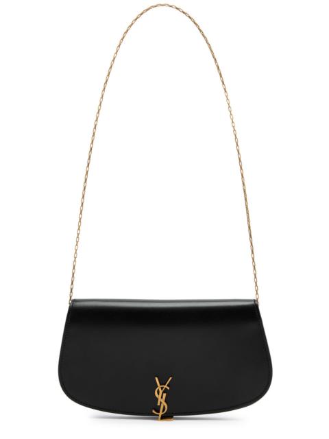 SAINT LAURENT Saint Laurent Demilune Leather Wallet-on-chain