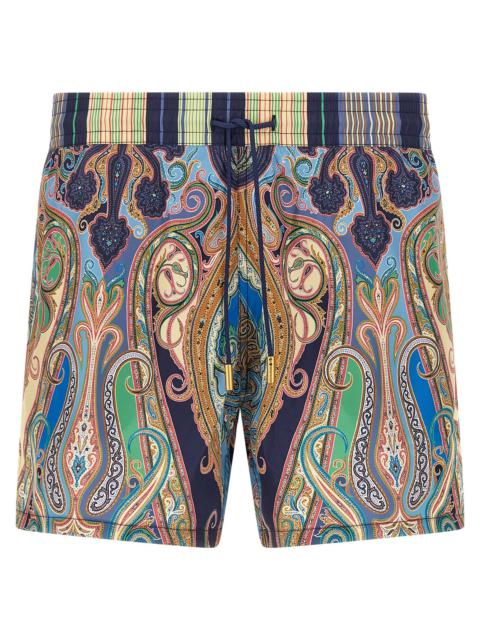 Etro Men Paisley Swimsuit