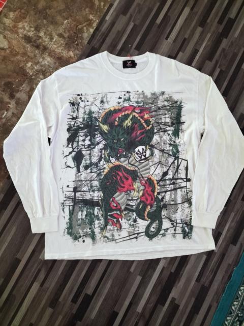 Other Designers Japanese Brand - Vintage Dragon Motive Yakuza Fashion Street