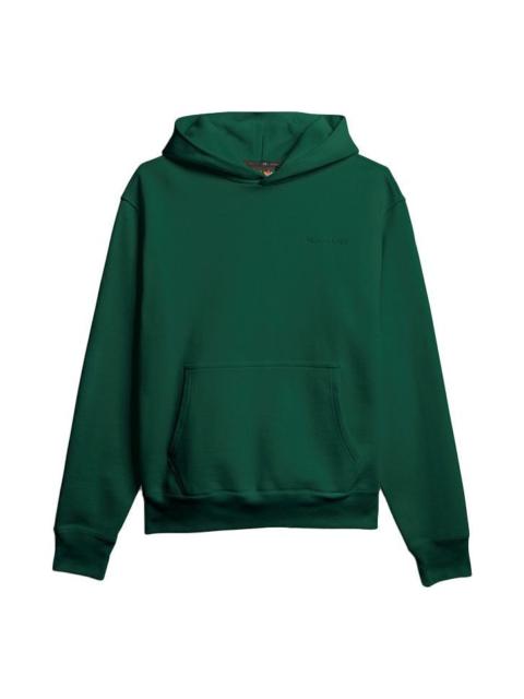 adidas adidas originals x Pw Basics Hood Embroidered Monogrammed Hooded Sweater Unisex Green GM1944