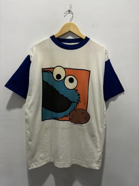 Other Designers Cartoon Network - Vintage Cookie Monster Sesame Street Tshirt