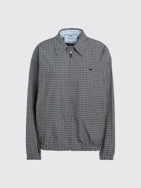 Prada Prada Women Checked Shirt Jacket Prada