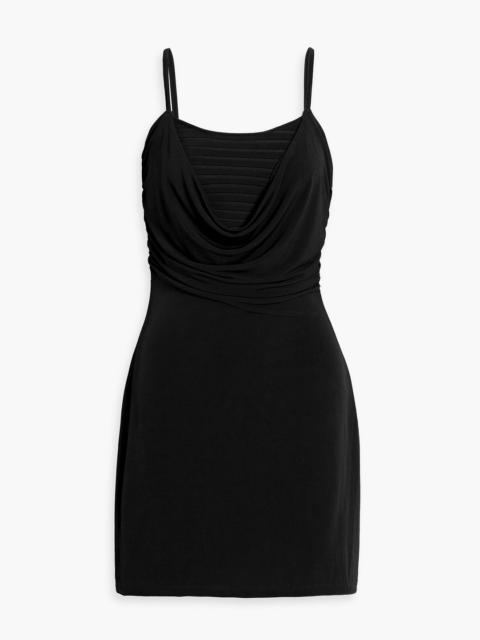 Other Designers Elizabeth bandage and stretch-jersey mini dress