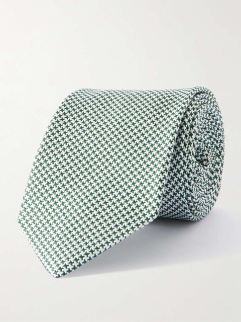 8cm Silk and Cotton-Blend Jacquard Tie