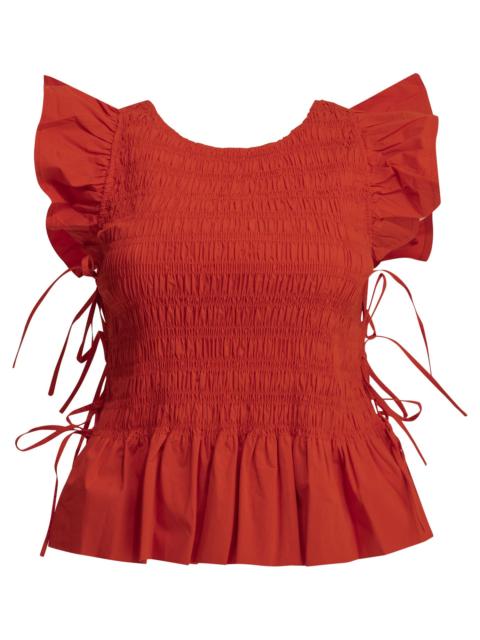 GANNI Ganni Casual Pleated Top