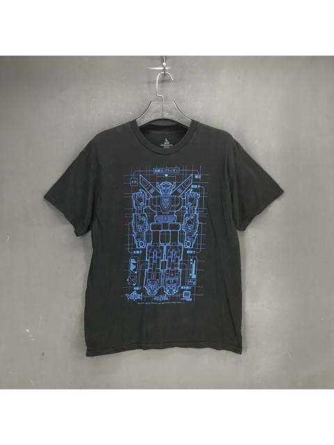 Other Designers Japanese Brand - Voltron Gundam Blue Print Lootcrate Printed Tee #1610-65