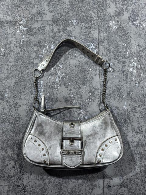 Hysteric Glamour Metallic Silver Y2k Shoulder-Bag