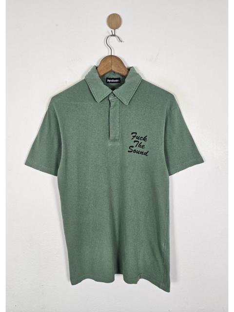 Hysteric Glamour Hysteric Glamour Fuck the Sound polo shirt