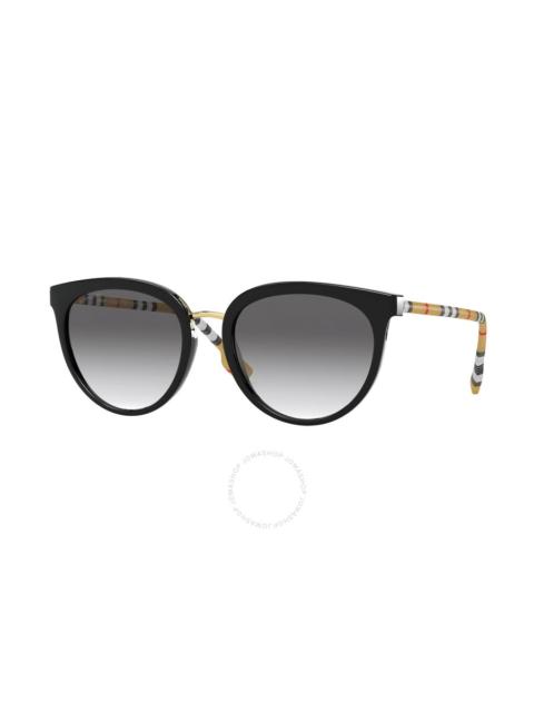 Burberry Burberry Willow Gray Gradient Phantos Ladies Sunglasses BE4316 385311 54